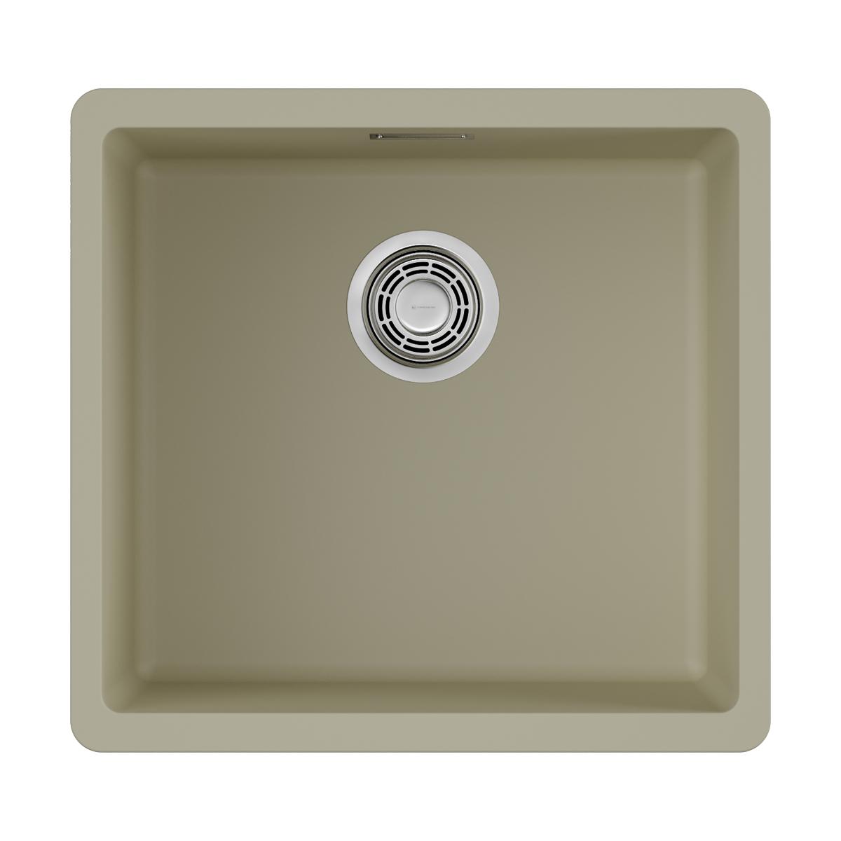 Врезная кухонная мойка Omoikiri Kata 44-U-BE ваниль 4993401