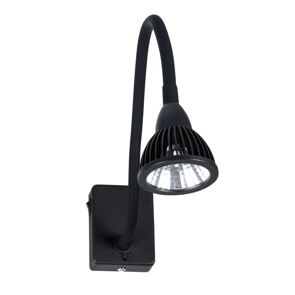 Светильник настенный Arte Lamp Cercare A4107AP-1BK