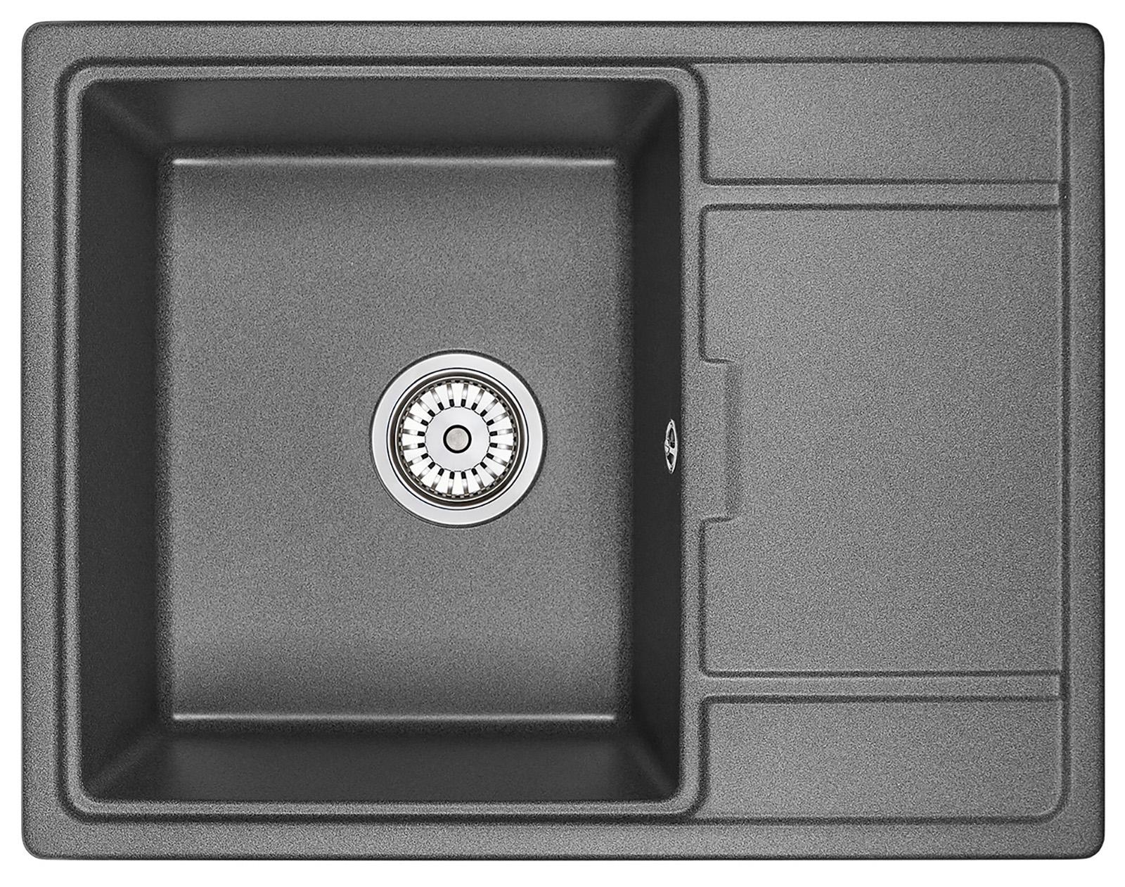Кухонные мойки Granula GR-6503 графит