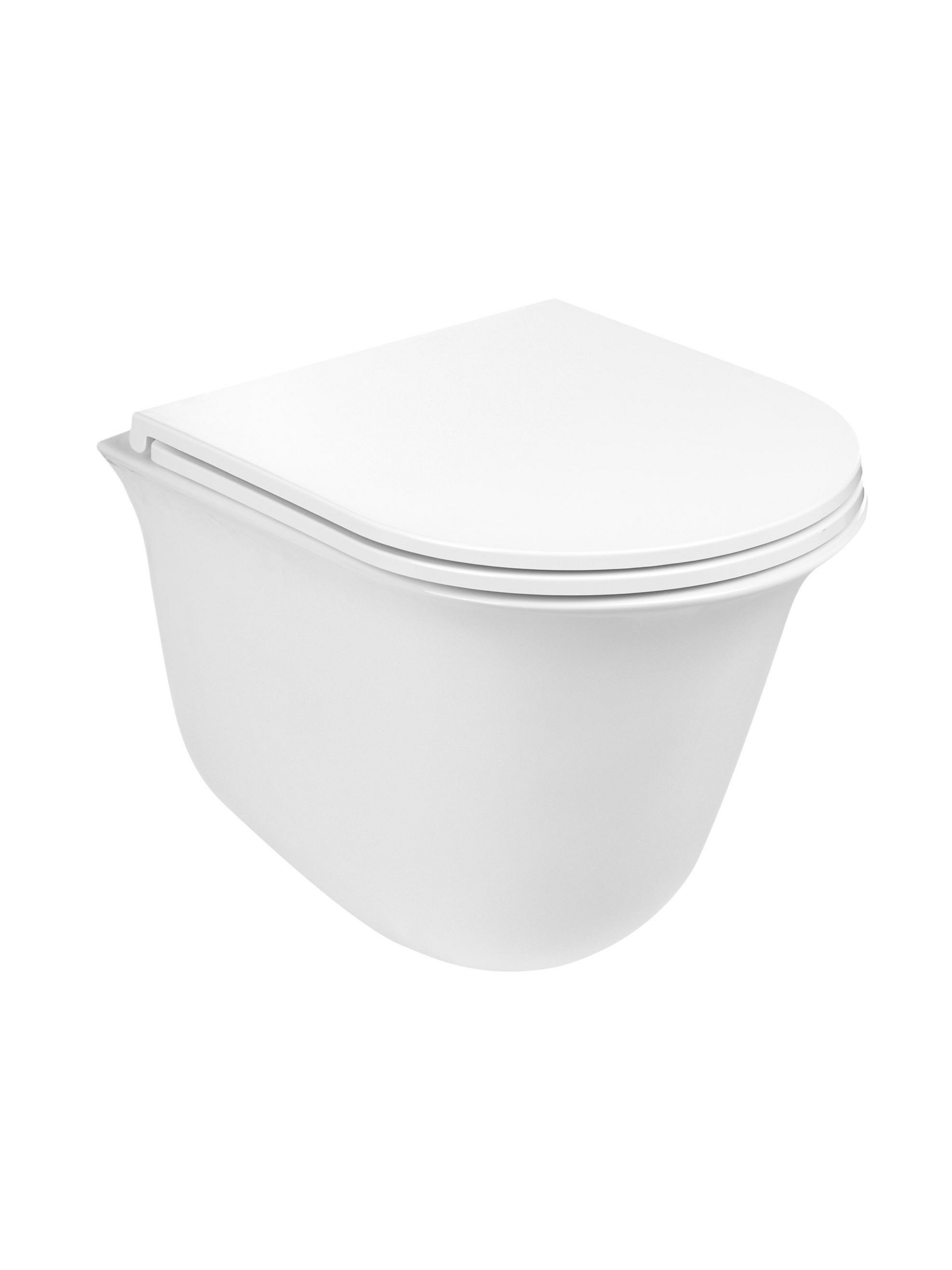 Унитаз подвесной WeltWasser 48.5x36x36 WW TELBACH 004 GL-WT 10000003668 белый глянец