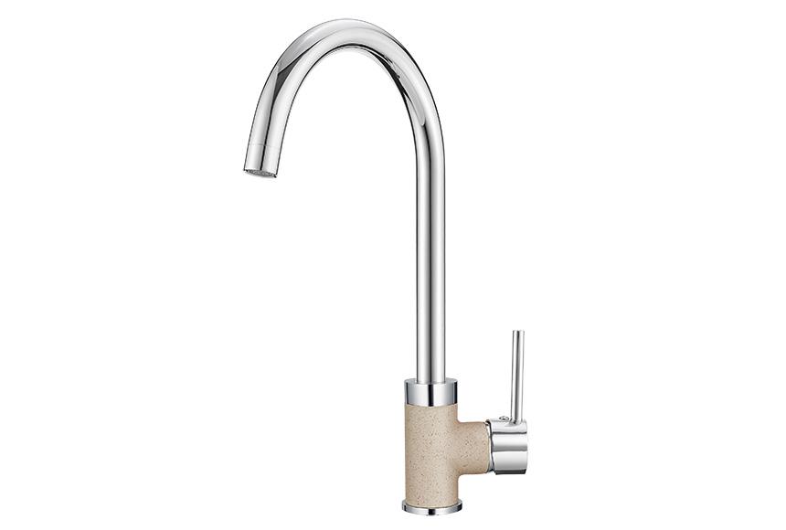 Смеситель для кухни (мойки) Granula 3125 xром/пирит