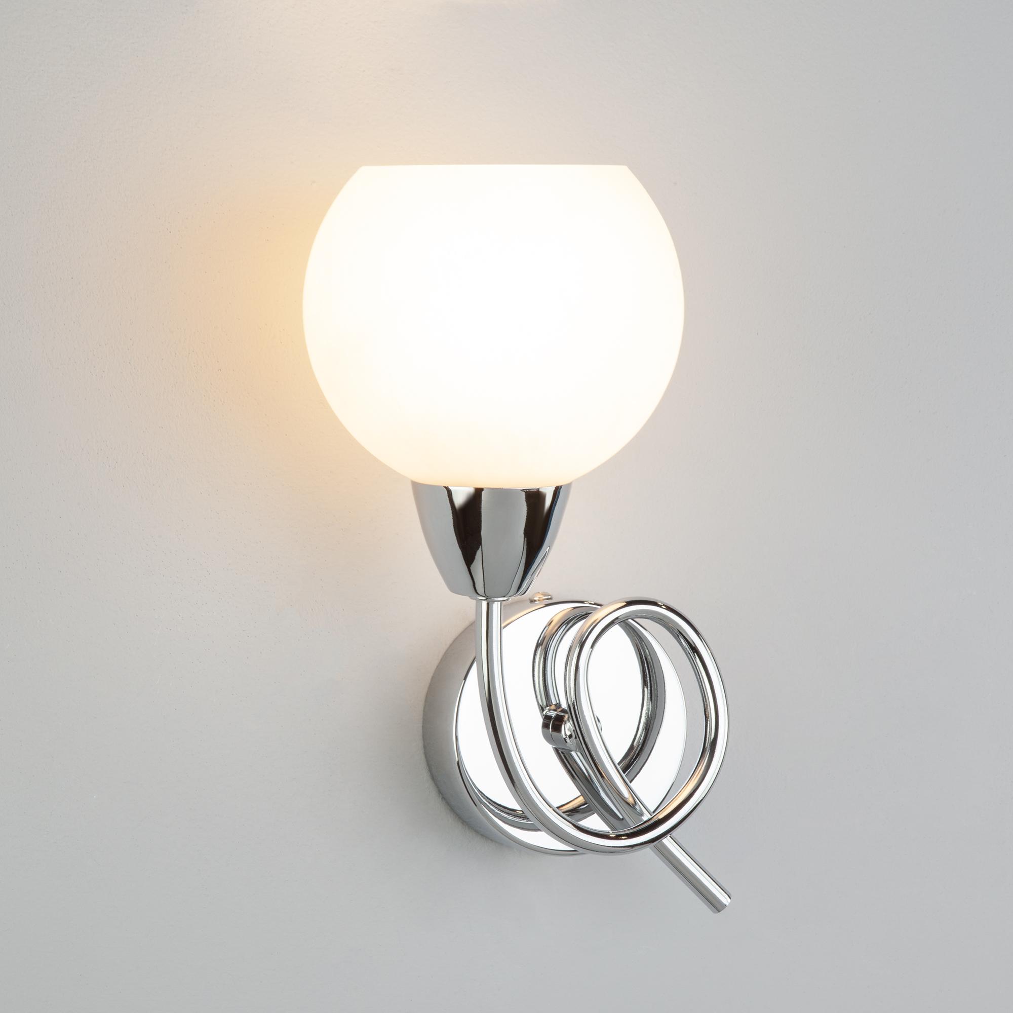 Бра с плафоном Eurosvet 30133/1 хром