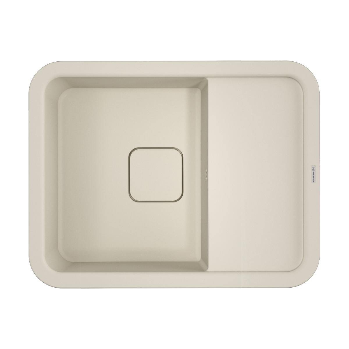 Врезная кухонная мойка Omoikiri Tasogare 65-PA пастила 4993481