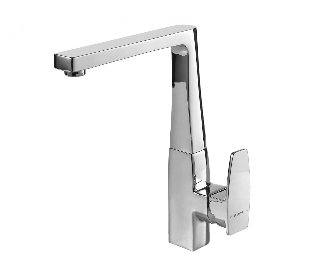 Смеситель для кухни (мойки) Bravat Riffle F772106C хром