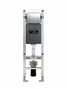 Инсталляция для подвесного унитаза WeltWasser WW Amberg 350 ST MT-CR 10000008215 матовый хром кнопка