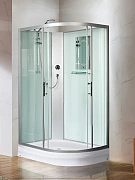 Душевая кабина WeltWasser WW500 Werra XL 1201 L 90/120/225 без крыши, прозрачное стекло, средний под