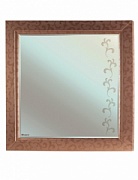 Зеркало Bellezza Маргарита-120 белое/бронза (пленка ПВХ)