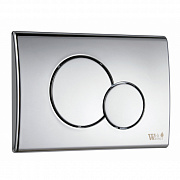 Кнопка для инсталляции WeltWasser WW Marberg 507 RD 10000005952 круглая, хром