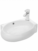 Раковина подвесная WeltWasser 43/29/14 WW Aisbach 5011 R 10000003875 белая