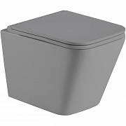 Унитаз подвесной WeltWasser 49x35x34 WW GELBACH 041 MT-GR 10000008263 серый матовый