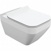 Унитаз подвесной Cersanit Crea Square Clean On DPL EO slim 63115