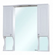 Зеркало-шкаф Bellezza Камелия-95 белый (пленка ПВХ) с подсветкой