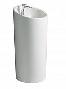 Раковина для ванной напольная 46х45х97 WeltWasser Leerbach 4546 GL-WT 10000013340 белая глянцевая