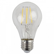 Лампа светодиодная ЭРА  F-LED A60-7w-827-E27 (прозрачная)