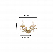 Настенный светильник Favourite Brendy 1738-2W