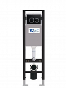 Инсталляция для унитаза WeltWasser WW Amberg 350 BL 10000012280 черная кнопка