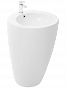 Раковина напольная WeltWasser 49х49х82 WW Leerbach 4949 GL-WT 10000008706 белая