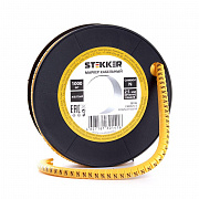 Кабель маркер на бобине Stekker CBMR25-N 39108
