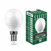 Лампа светодиодная Saffit SBG4511 55138