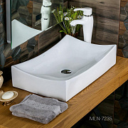 Раковина белая MELANA MLN-7235