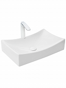 Раковина накладная WeltWasser 55/35/13.5 WW Elbach 1002 10000004586 белая
