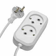 Удлинитель 2-местный б/з Stekker Home HM01-20-07 39204