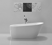 Акриловая ванна без перелива BelBagno BB62-1700-W0 1700х720х720
