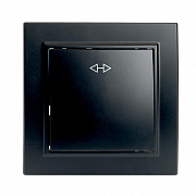 Выключатель одноклавишный Stekker Эрна PSW10-9009-03 39927