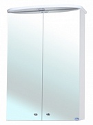 Зеркало-шкаф Bellezza Мимоза-50 белый с подсветкой