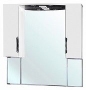 Зеркало-шкаф Bellezza Лагуна-120 белый с подсветкой