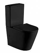 Унитаз компакт WeltWasser WW SALZBACH 011 MT-BL 10000012213 черный матовый