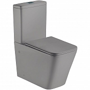 Унитаз-компакт WeltWasser 67.5x82x37.5 WW GELBACH XL 001 MT-GR 10000005777 серый матовый