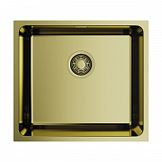 Врезная кухонная мойка Omoikiri Tadzava 49-U/I-AB нерж.сталь/латунь 4993075