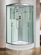 Душевая кабина WeltWasser WW500 Werra  XL 802 80/80/225 с крышей, прозрачное стекло, средний поддон 