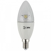 Лампа светодиодная ЭРА LED B35-7w-827-E14 (прозрачная)