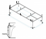 Металлический каркас Cezares METAURO CORNER-MF