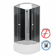 Душевая кабина Niagara Eco 75081454BK 90х90х195 (4 места)