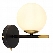 Светильник бра настенный Arte Lamp Alcor A2224AP-1BK