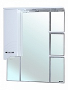Зеркало-шкаф Bellezza Дрея-85 белый с подсветкой