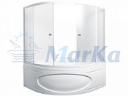 Шторка лицевая для ванн MARKA ONE Luxe 155x155см 