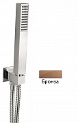 Ручной душ с гибким шлангом 150 см Cezares CZR-L-DEFA-02 бронза
