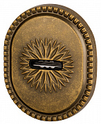 Декоративная накладка Armadillo на сувальдный замок PS-DEC CL (ATC ProtecTor 1) OB-13 античная бронза 34935
