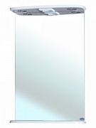 Зеркало Bellezza Магнолия-50 белое с подсветкой