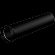 Удлинитель DN32 AlcaPlast A4000BLACK черный