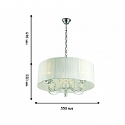 Подвесная люстра Favourite Snow 1698-3P