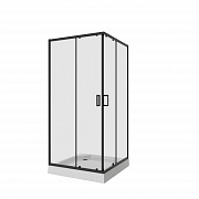 Душевое ограждение Niagara Nova 68090811BLACK 100х100