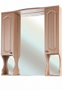 Зеркало-шкаф Bellezza Камелия-95 лён светлый (пленка ПВХ) с подсветкой