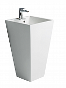 Раковина для ванной напольная 47х47.5х83 WeltWasser Leerbach 4847 GL-WT 10000013338 белая глянцевая